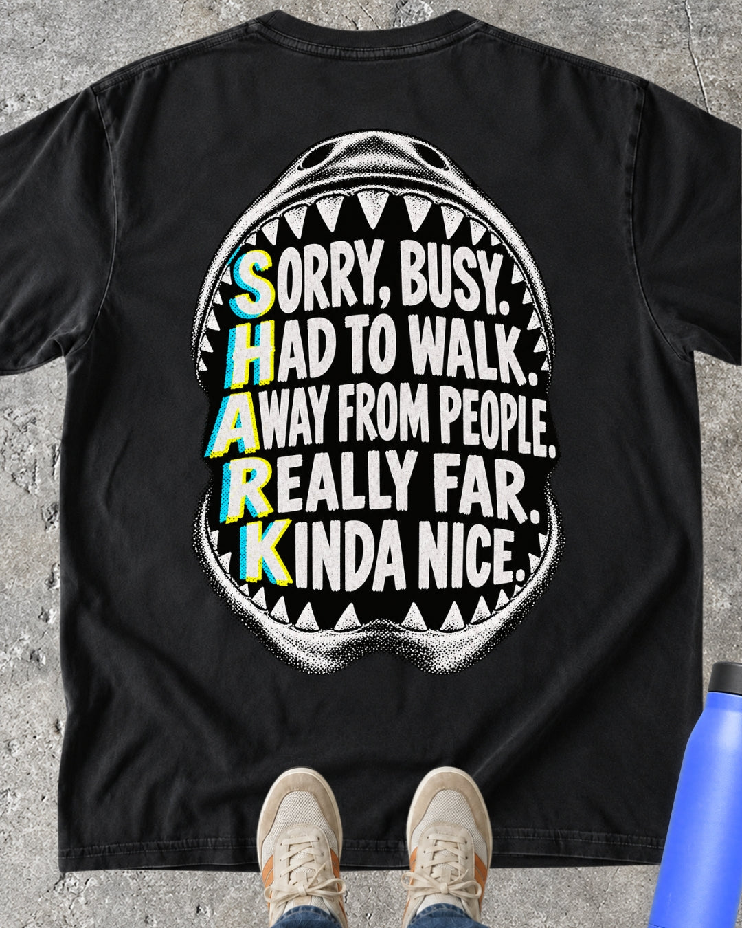 Sorry Busy Shark T-Shirt