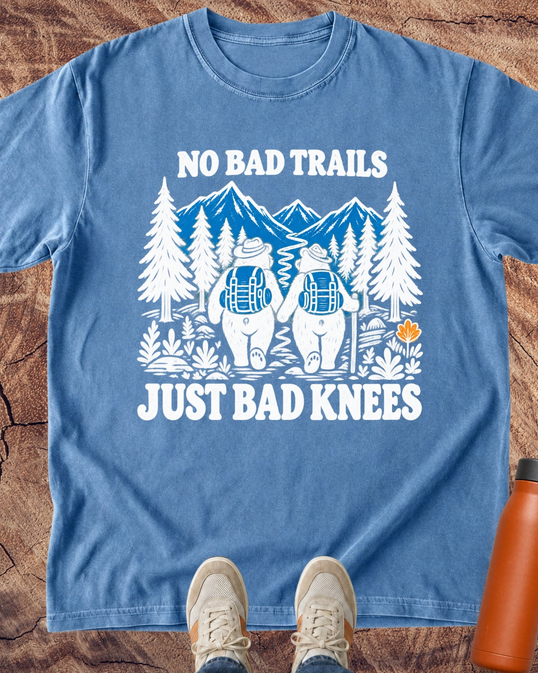 No Bad Trails Bear T-Shirt