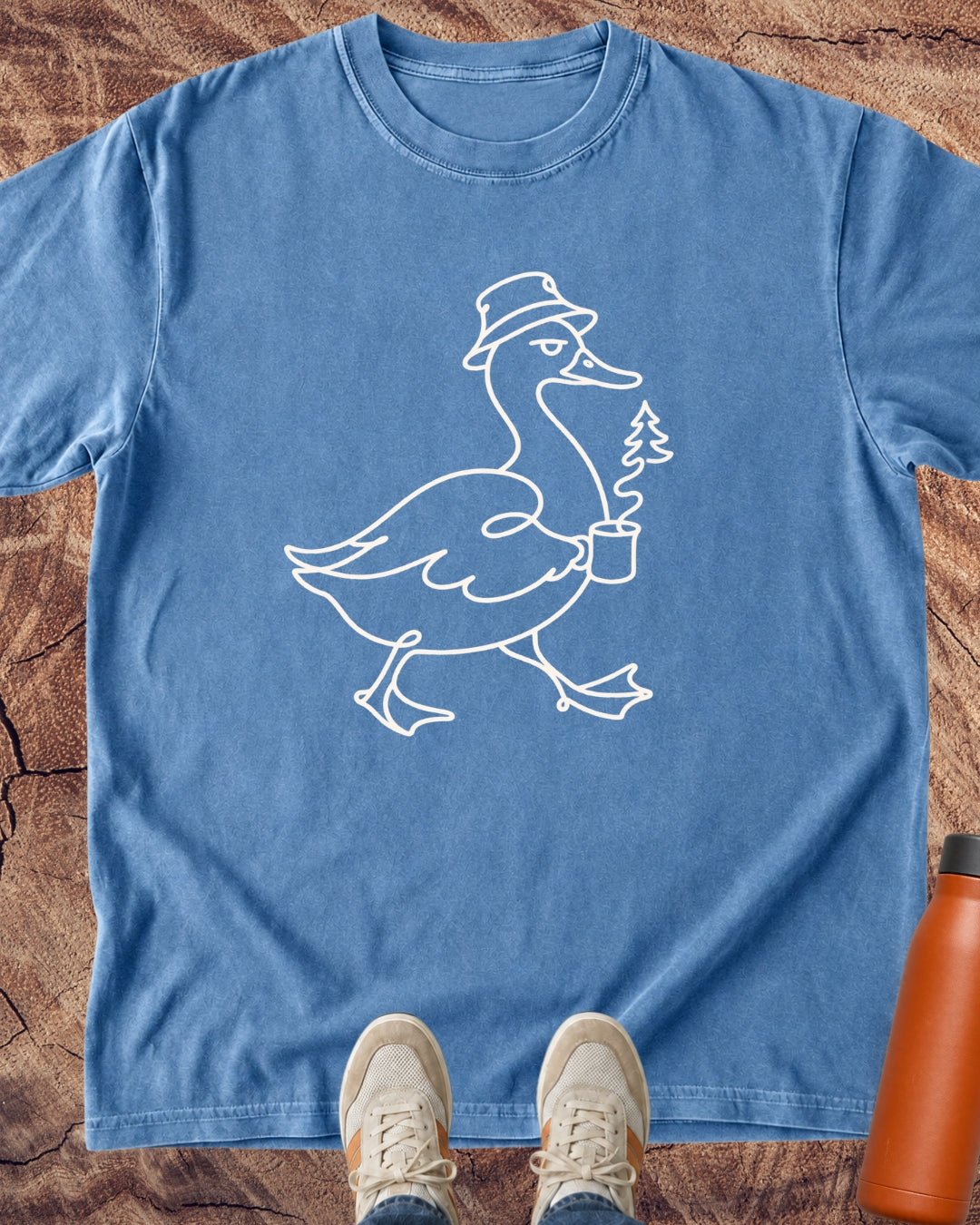 Coffee Walk Duck T-Shirt