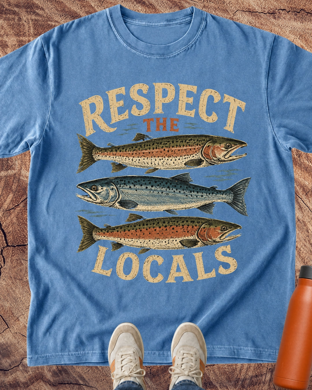 Respect the Locals Fish T-Shirt