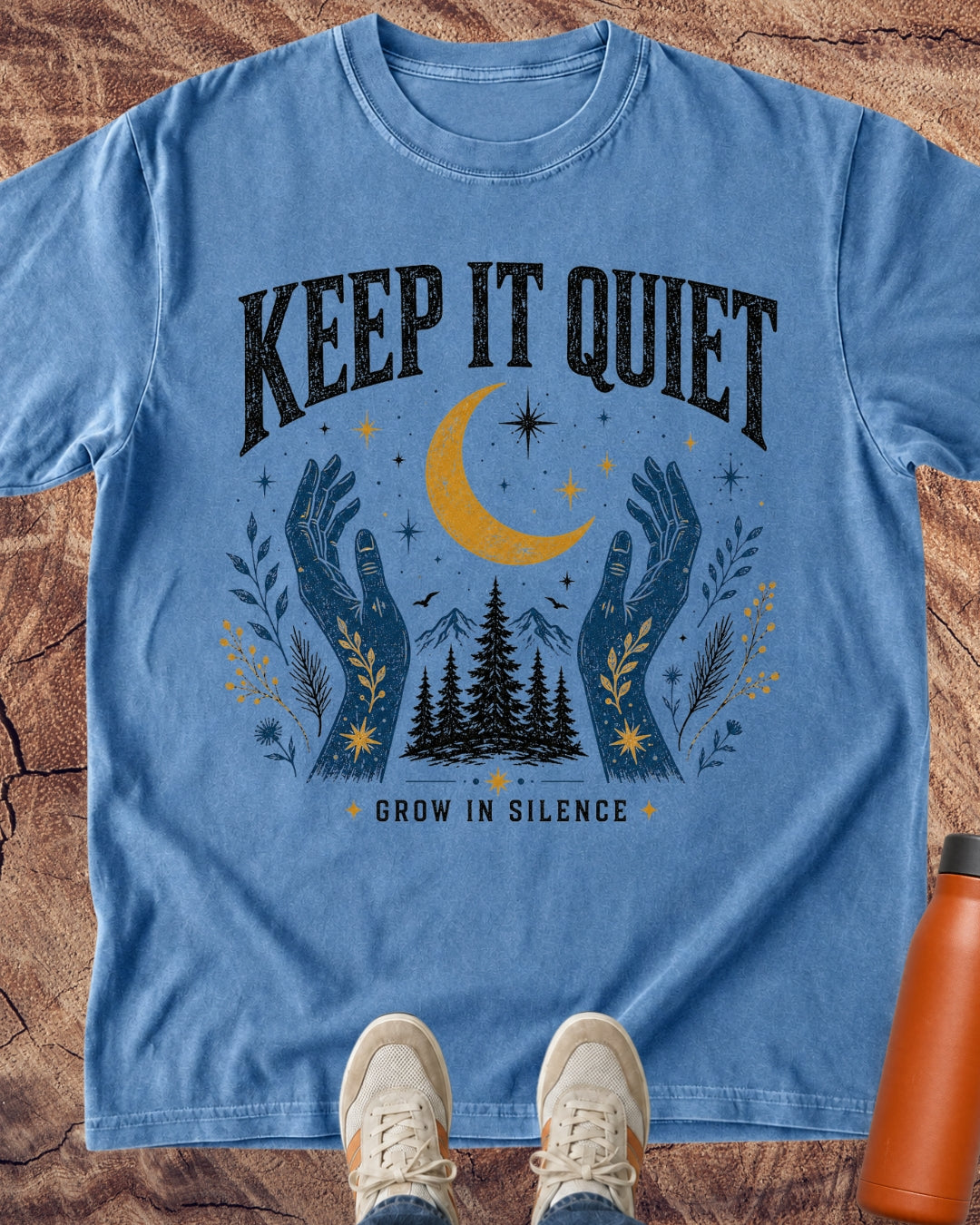 Keep It Quiet Moon & Forest T-Shirt
