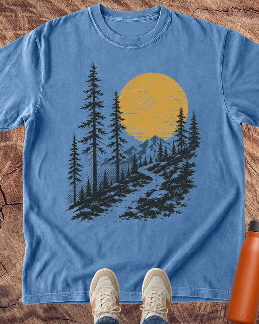 Golden Hour Mountain Trail T-Shirt
