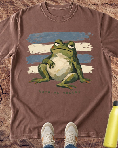 Frog: Nothing Urgent T-Shirt