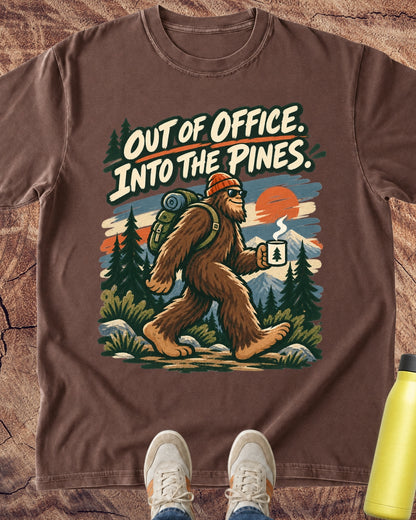 Out of Office Bigfoot T-Shirt