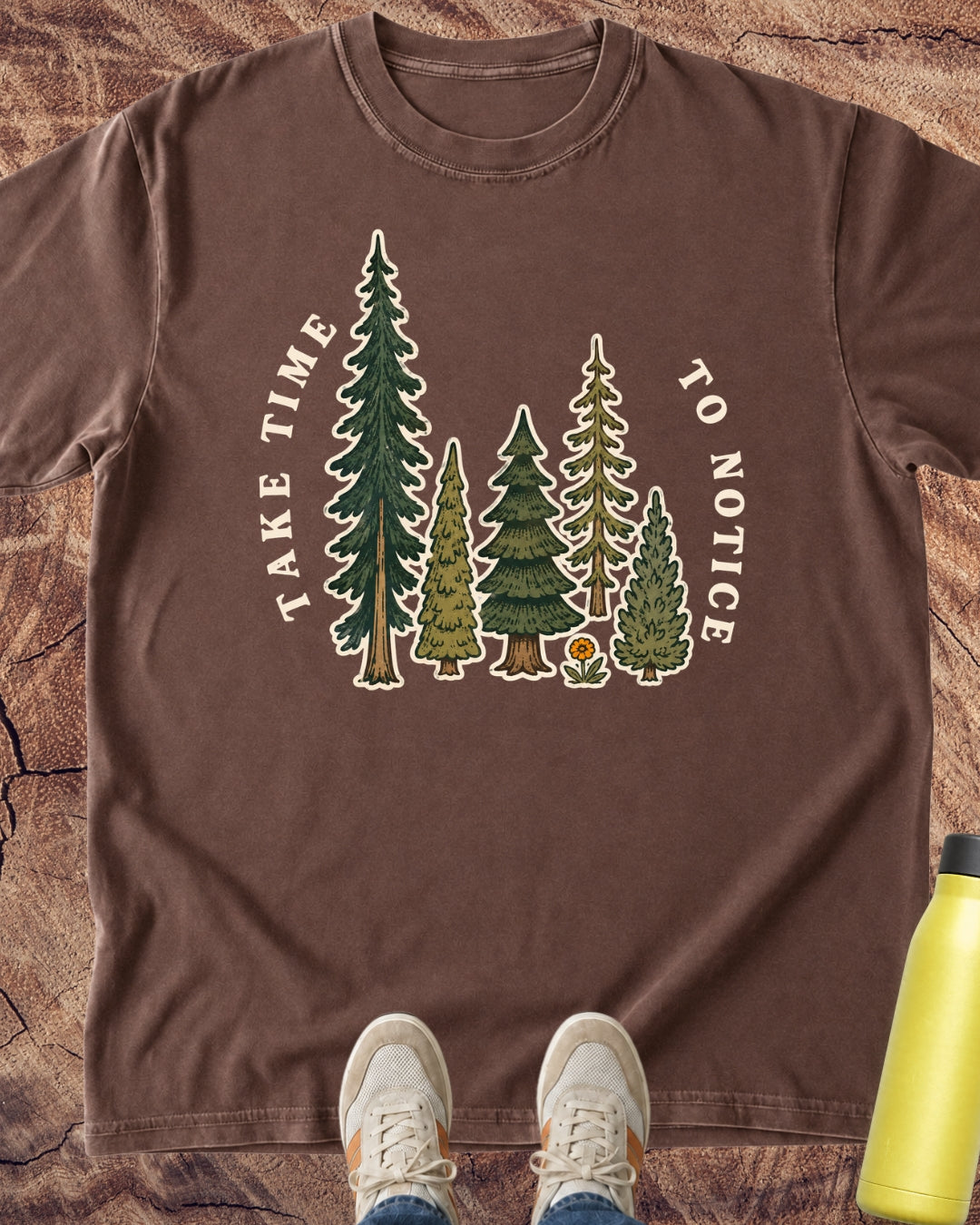 Take Time to Notice Forest T-Shirt
