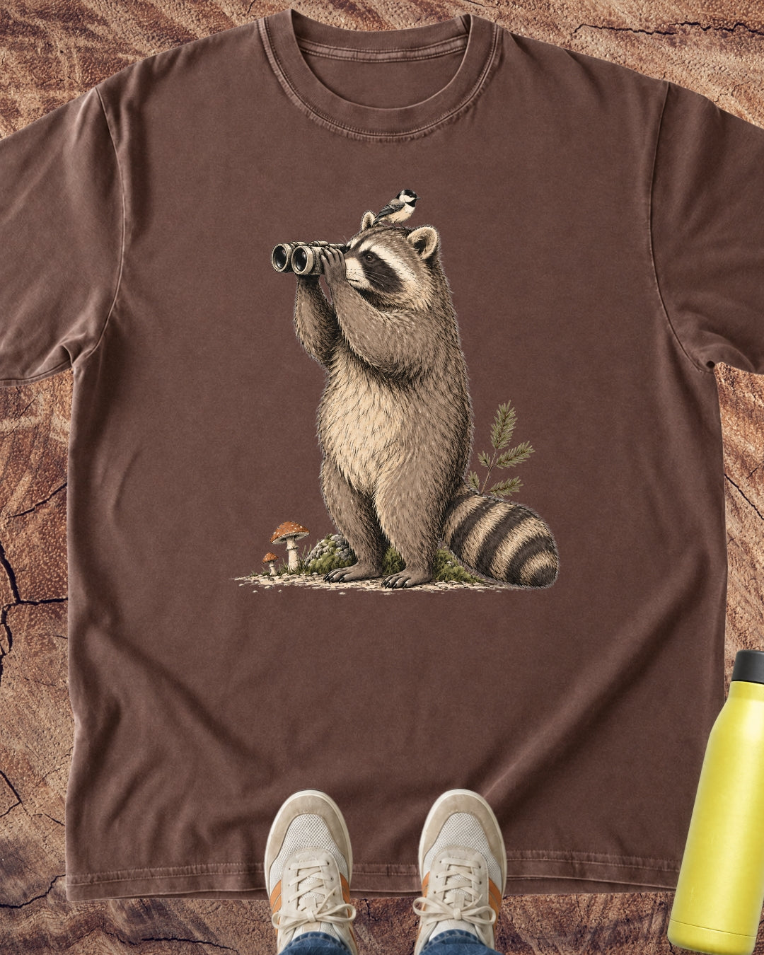Raccoon: I Found a Bird T-Shirt