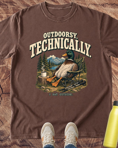 I Sat Outside T-Shirt