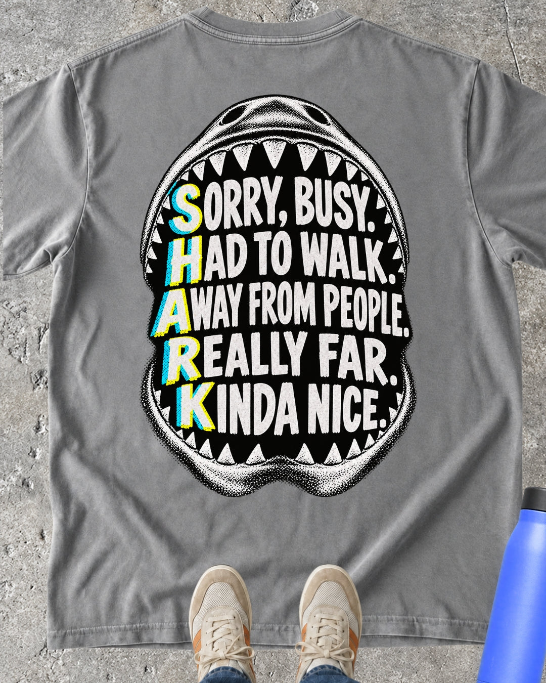 Sorry Busy Shark T-Shirt