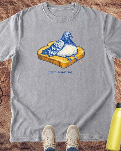 Just Loafing Pigeon T-Shirt