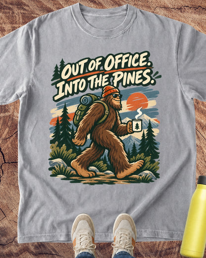 Out of Office Bigfoot T-Shirt