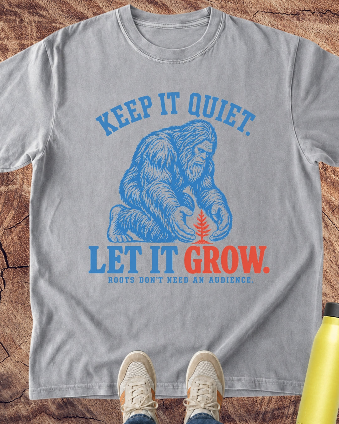 Let It Grow Bigfoot T-Shirt