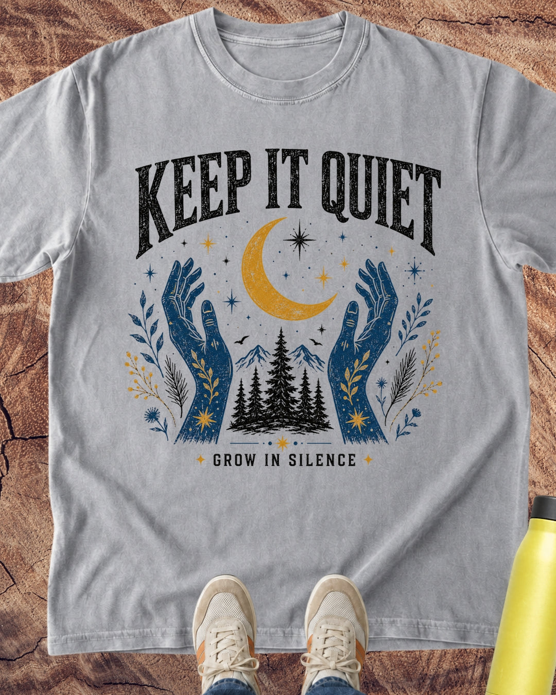 Keep It Quiet Moon & Forest T-Shirt