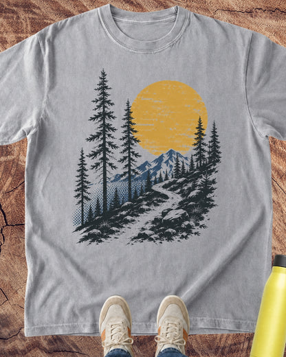 Golden Hour Mountain Trail T-Shirt