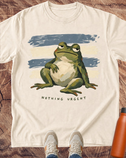 Frog: Nothing Urgent T-Shirt