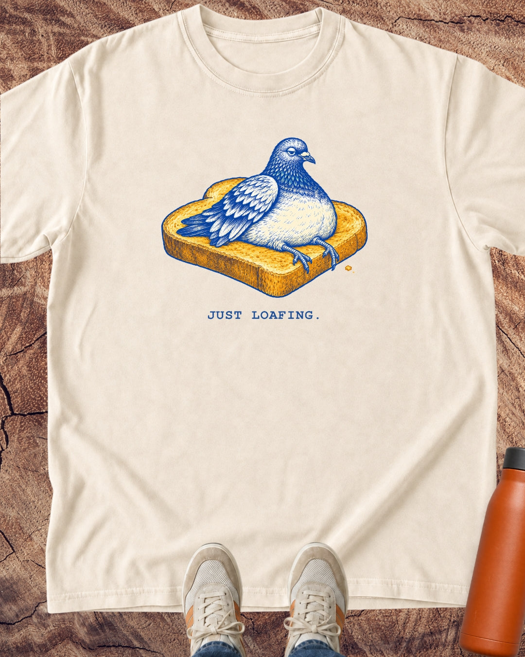 Just Loafing Pigeon T-Shirt