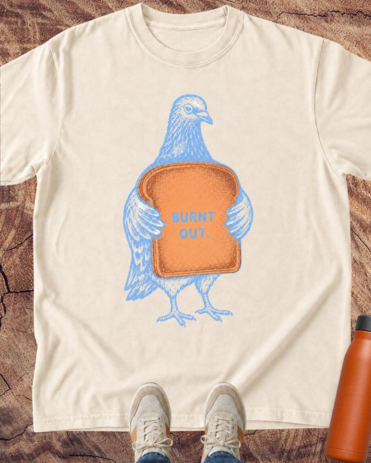 Burnt Out Pigeon T-Shirt
