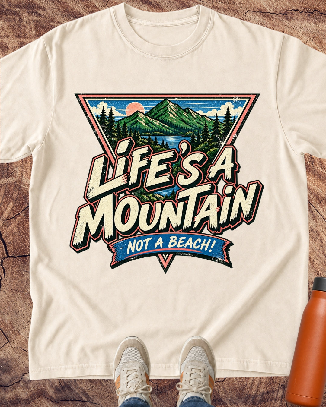 Life’s a Mountain Graphic T-Shirt