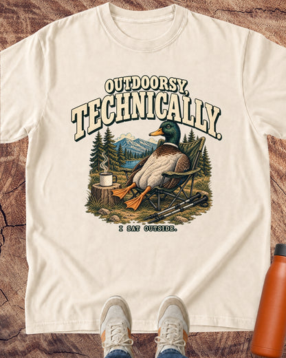 I Sat Outside T-Shirt