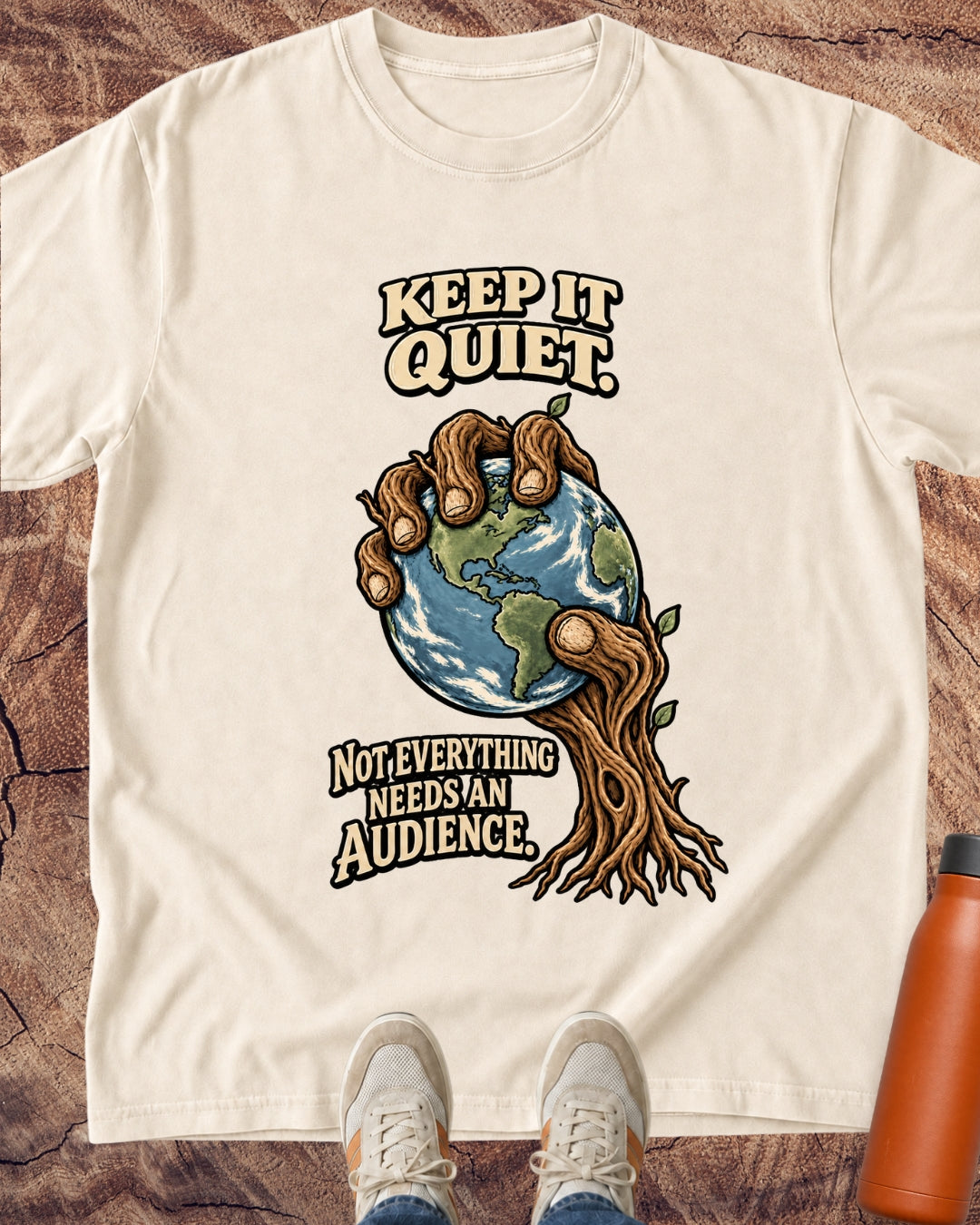 Keep It Quiet Earth T-Shirt