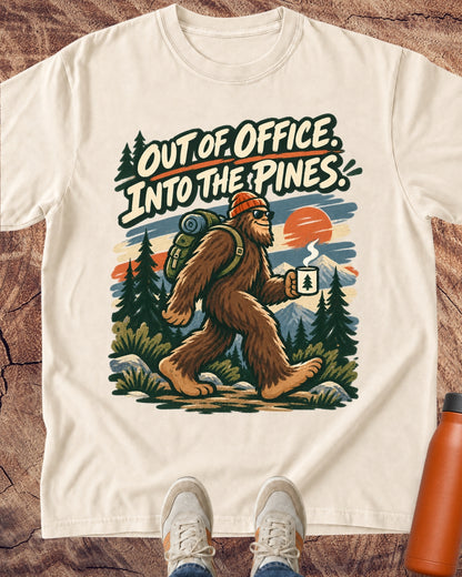 Out of Office Bigfoot T-Shirt