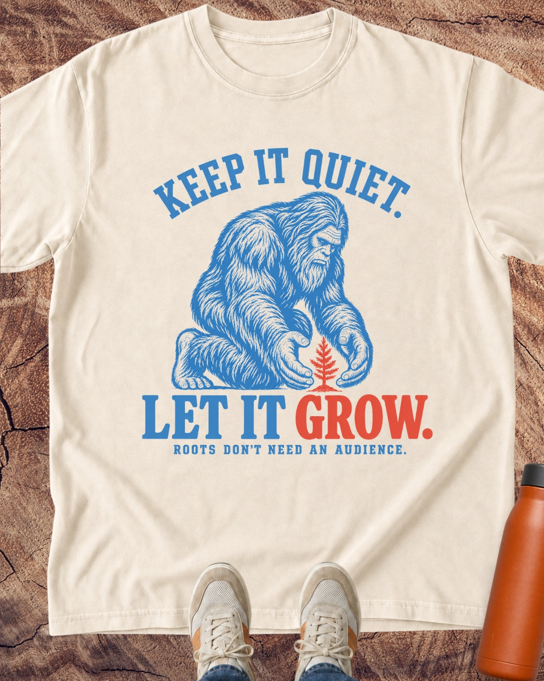 Let It Grow Bigfoot T-Shirt