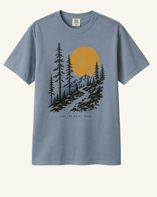 Quiet Trail Vintage Mountain T-Shirt