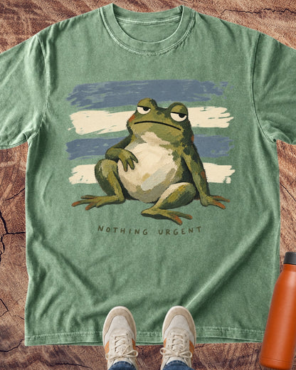 Frog: Nothing Urgent T-Shirt