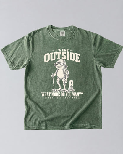 I Went Outside T-Shirt
