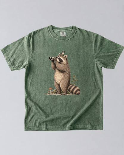 Raccoon: I Found a Bird T-Shirt