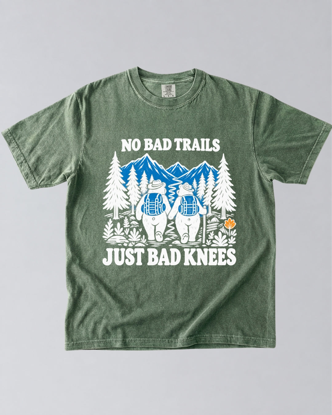 No Bad Trails Bear T-Shirt