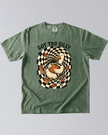 Got Too Silly Duck Fall T-Shirt