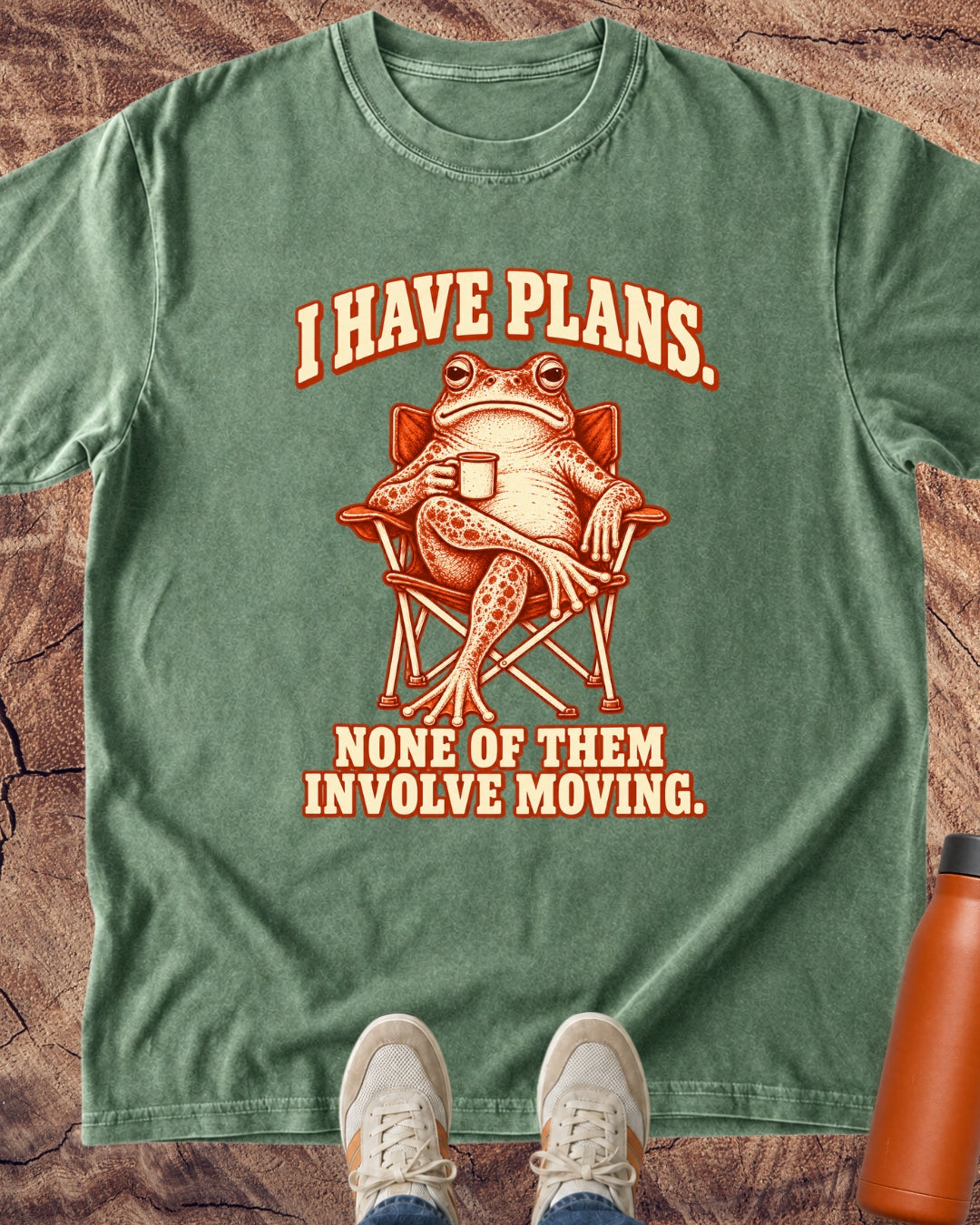 I Have Plans Frog T-Shirt