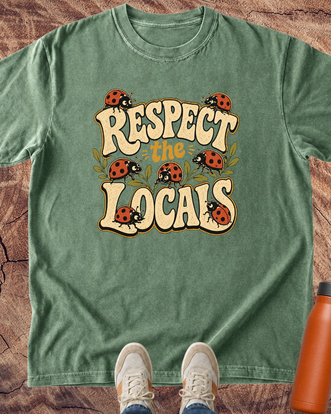 Respect The Locals Ladybug T-Shirt