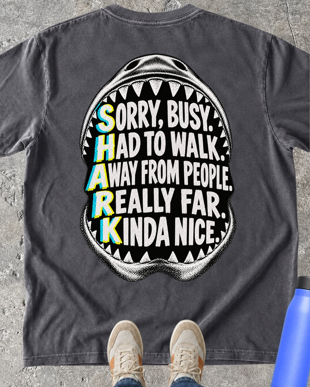 Sorry Busy Shark T-Shirt