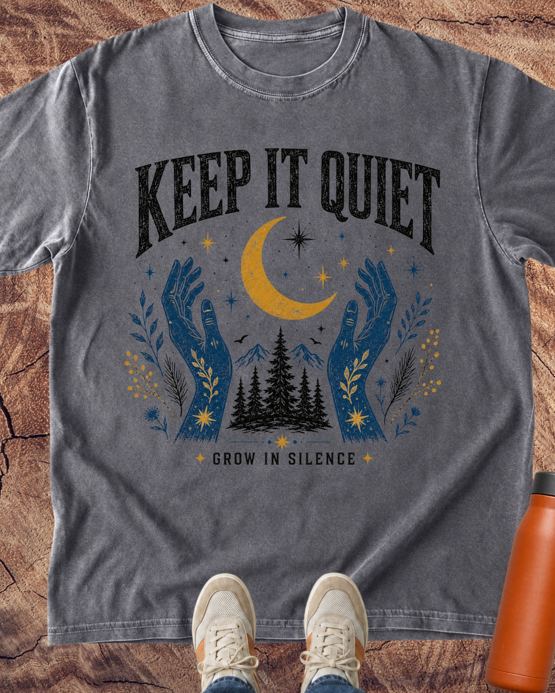 Keep It Quiet Moon & Forest T-Shirt