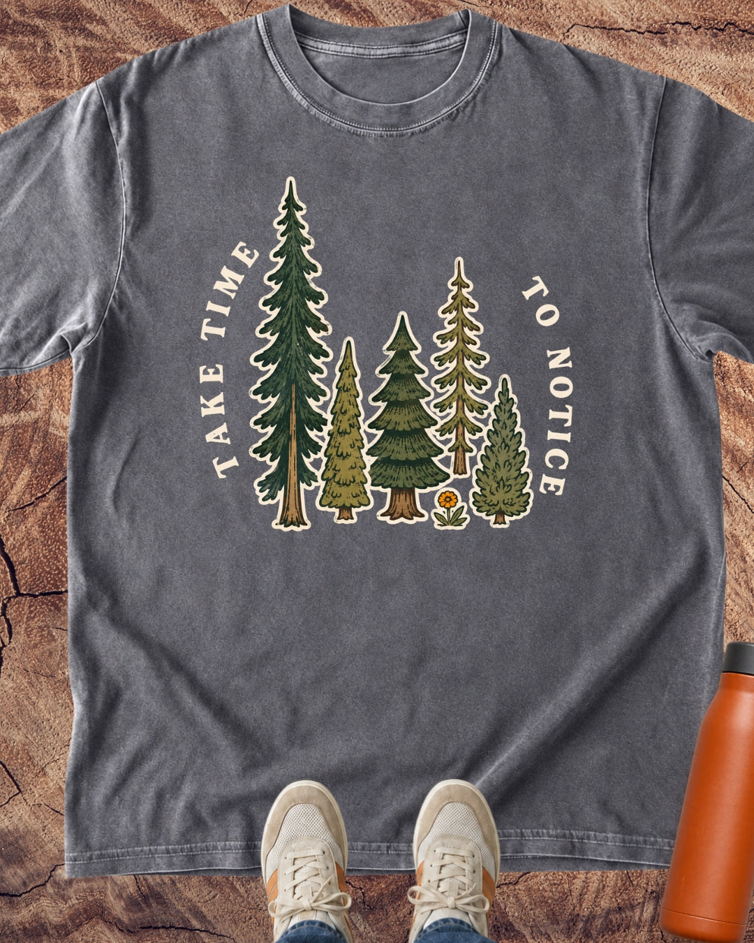 Take Time to Notice Forest T-Shirt
