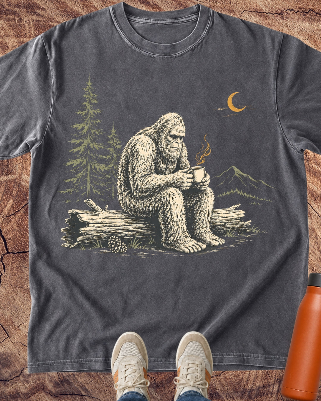Bigfoot Coffee Break T-Shirt