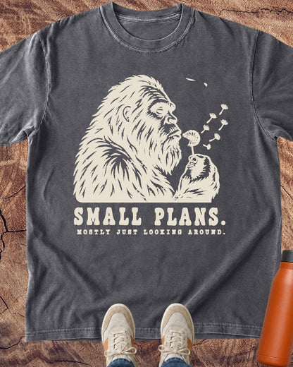 Small Plans Bigfoot T-Shirt