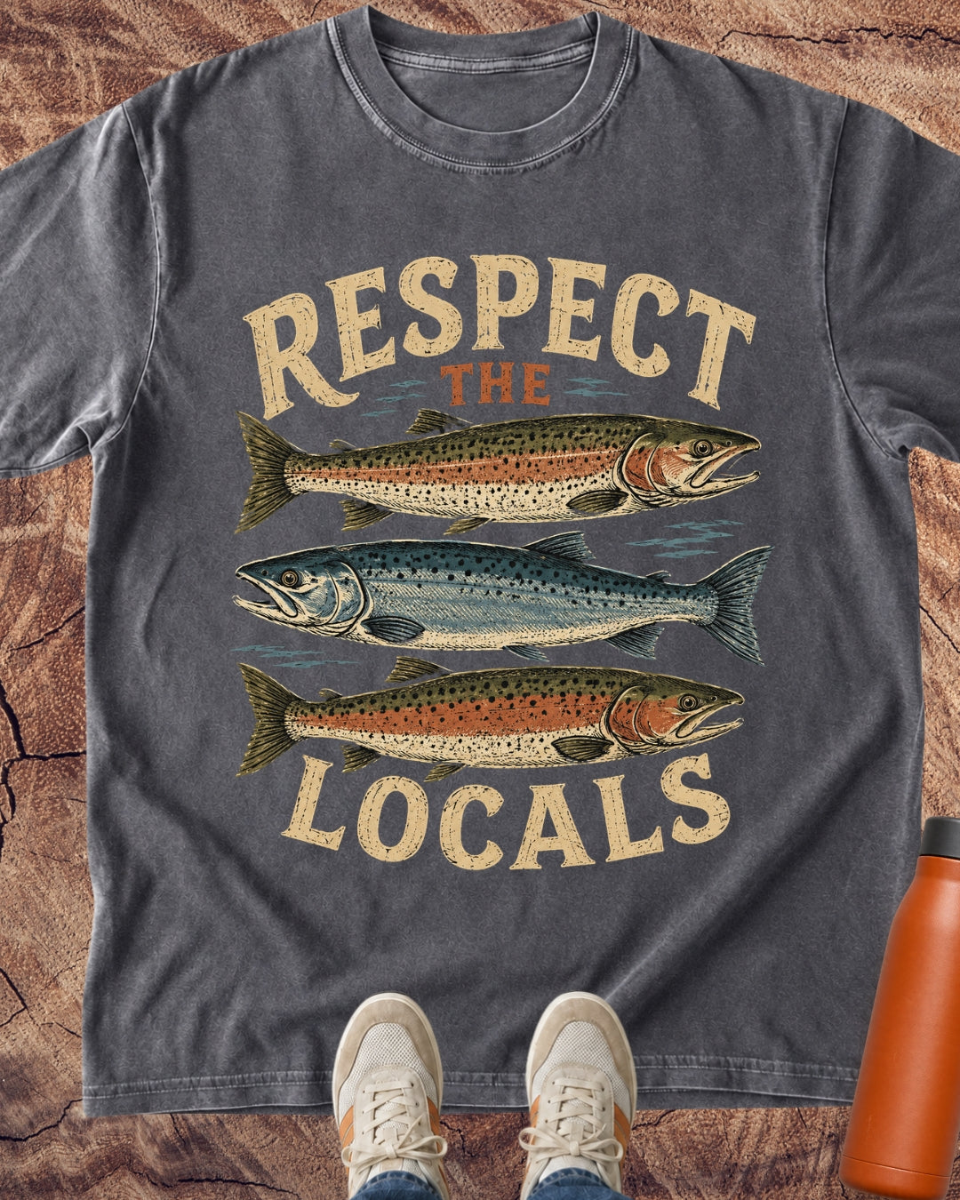 Respect the Locals Fish T-Shirt