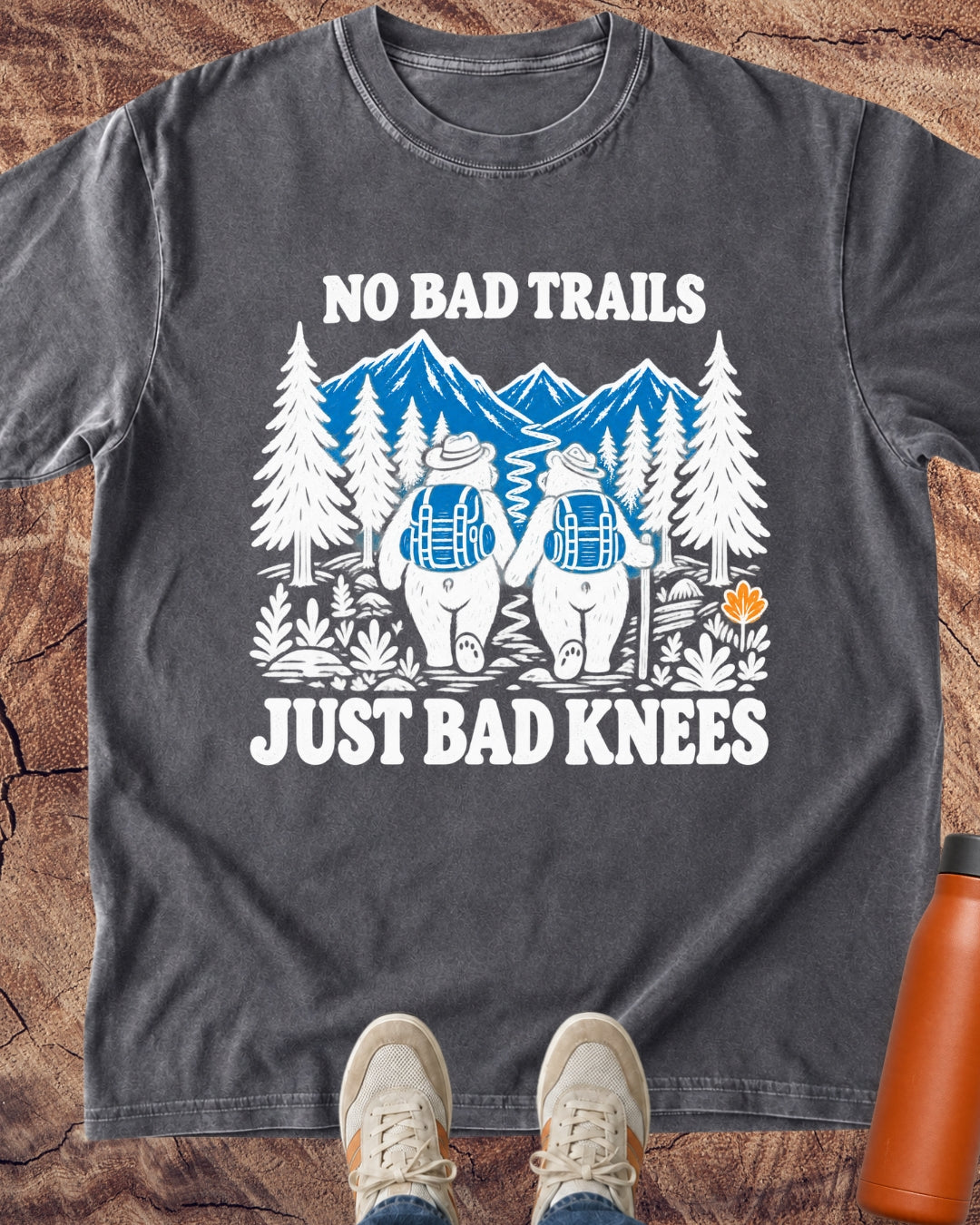 No Bad Trails Bear T-Shirt