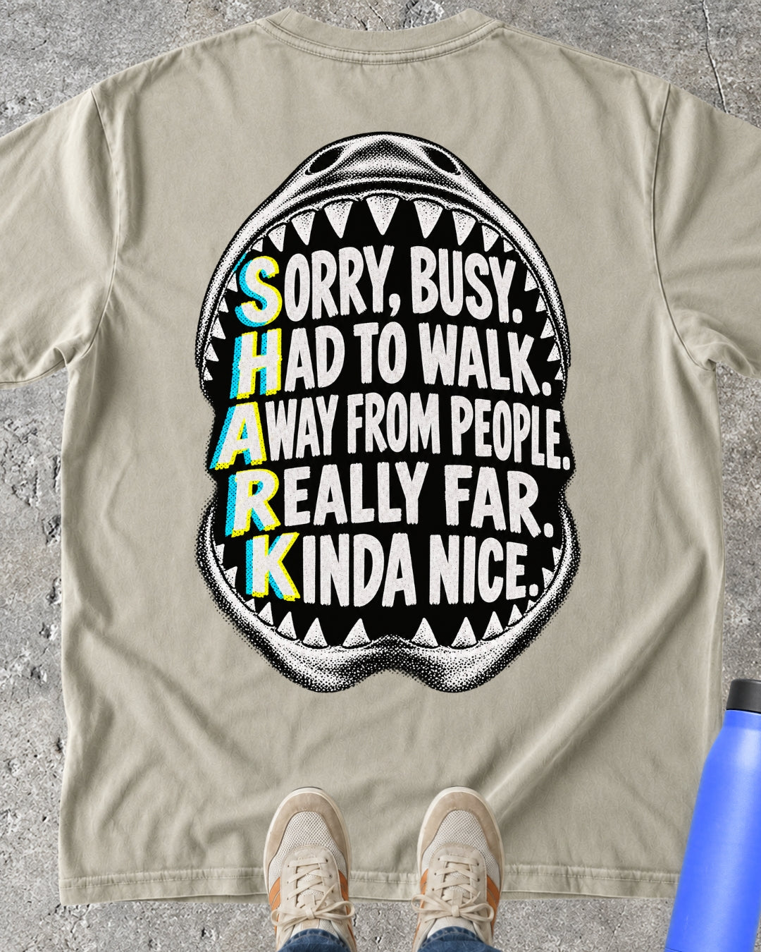 Sorry Busy Shark T-Shirt