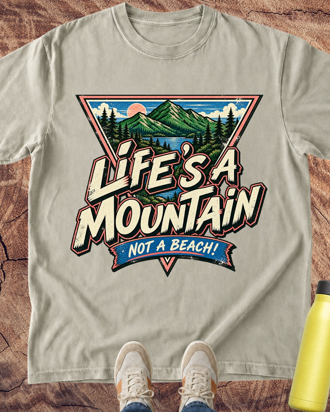 Life’s a Mountain Graphic T-Shirt