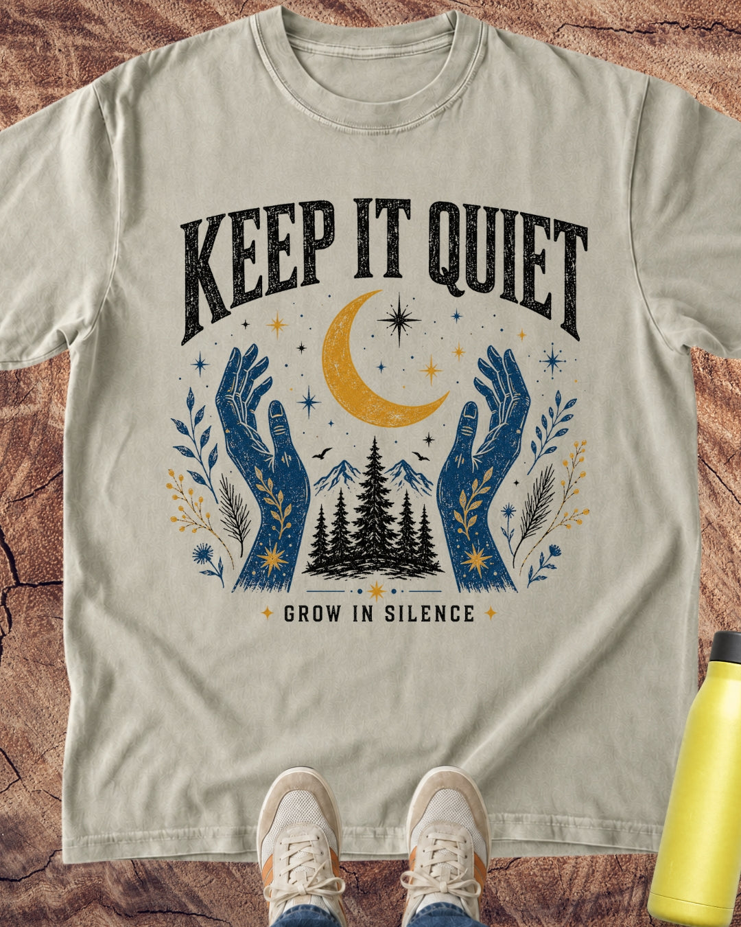 Keep It Quiet Moon & Forest T-Shirt