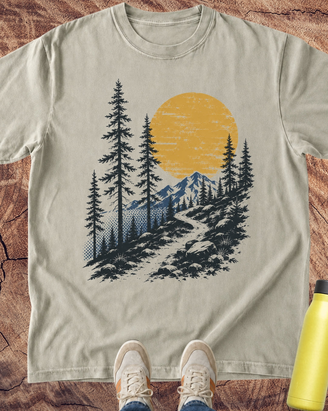 Golden Hour Mountain Trail T-Shirt