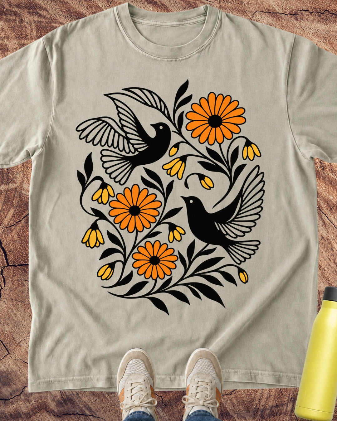 Birds Saw Flowers T-Shirt