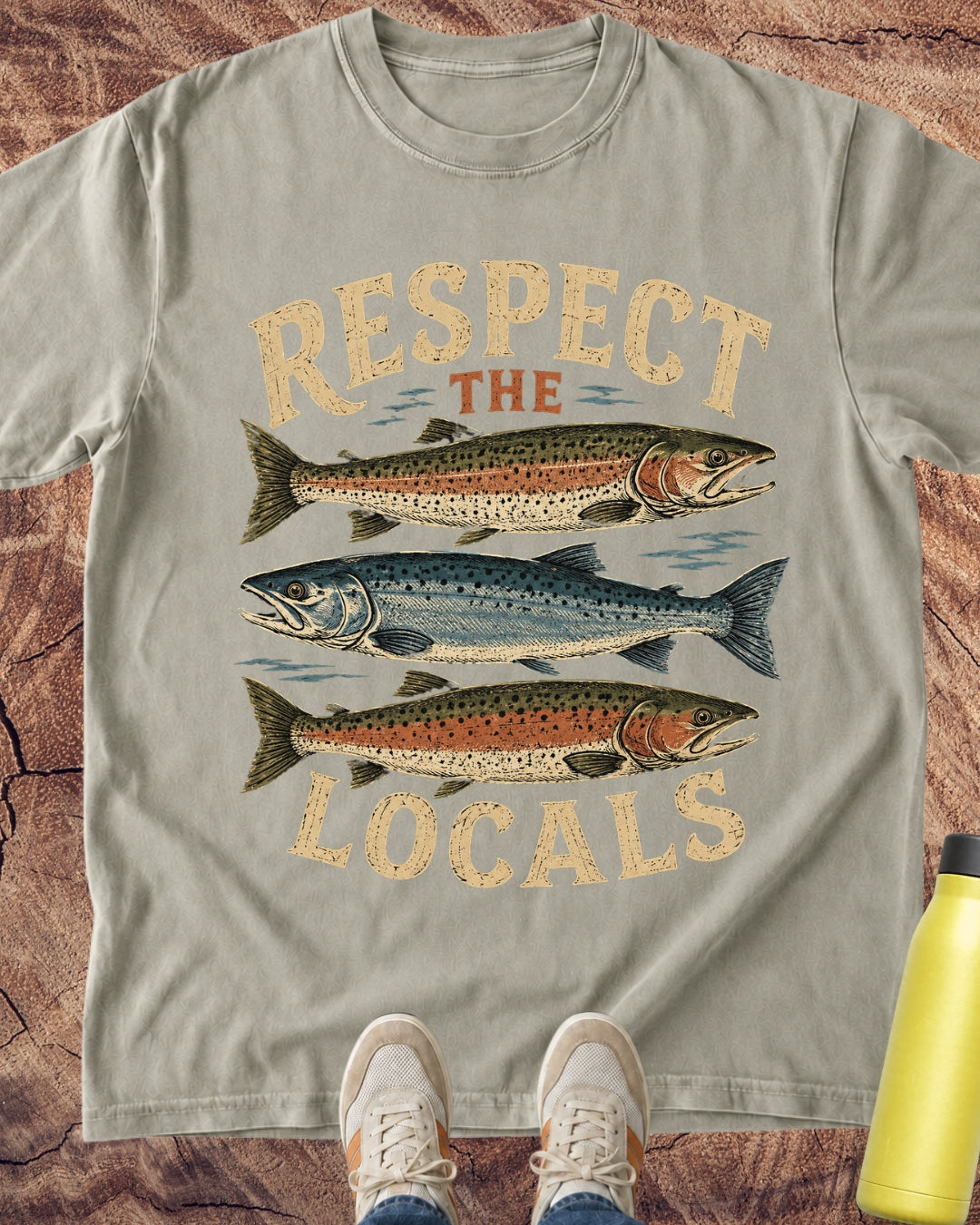 Respect the Locals Fish T-Shirt