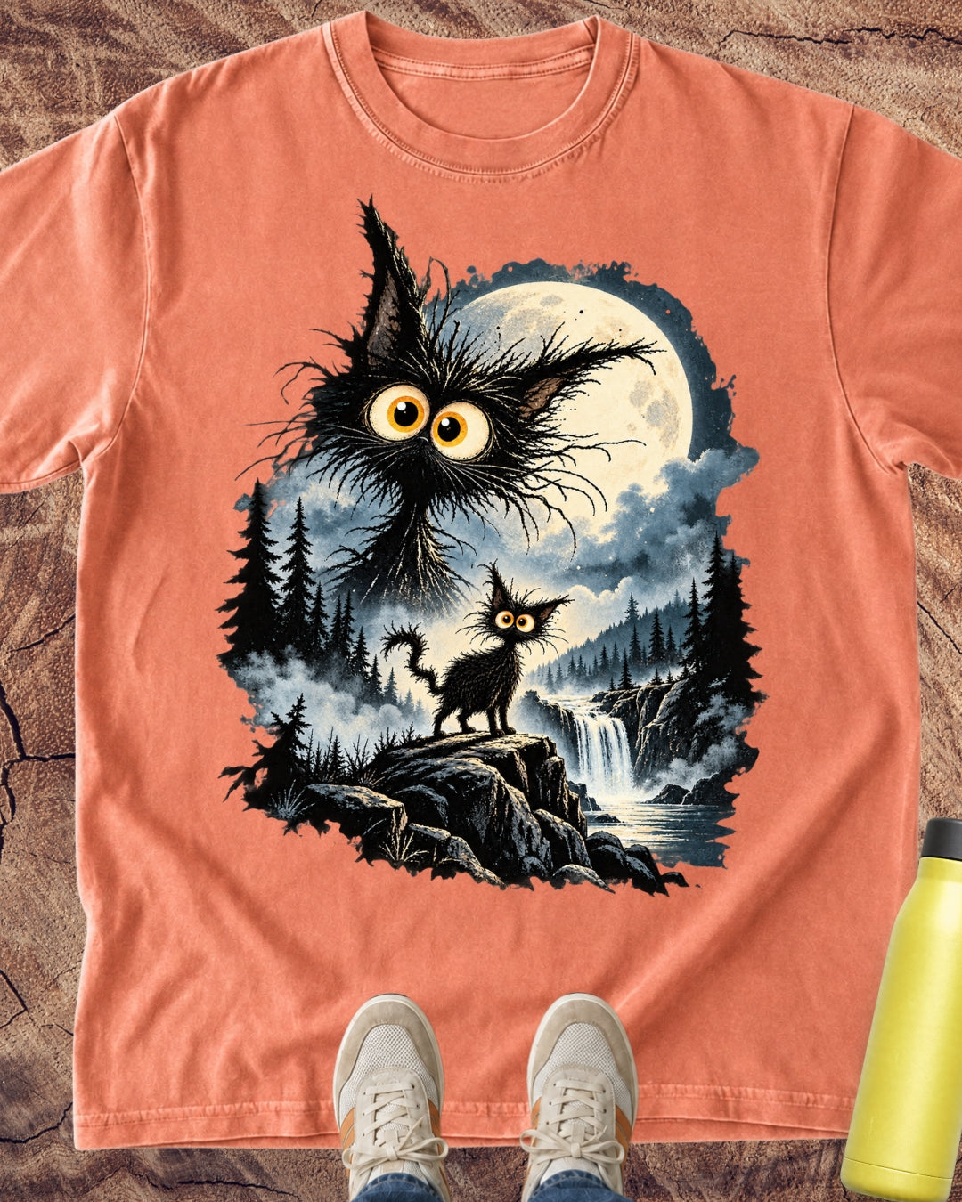 Black Cat Energy T-Shirt
