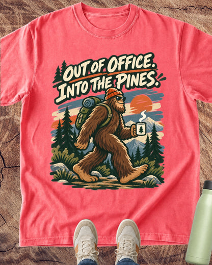 Out of Office Bigfoot T-Shirt